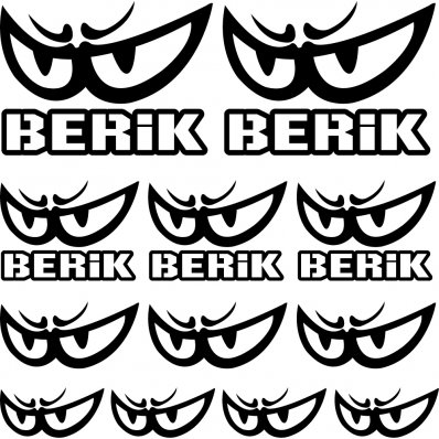 kit pegatinas berik