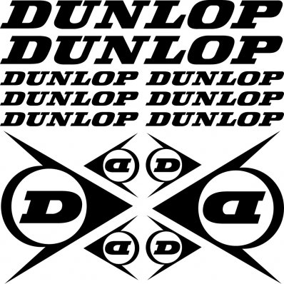 Kit stickers dunlop