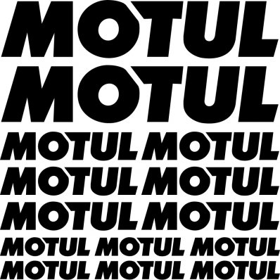 Kit stickers motul