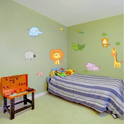 Kit Vinilo decorativo infantil animales