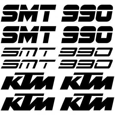 Ktm 990 smt Decal Stickers kit