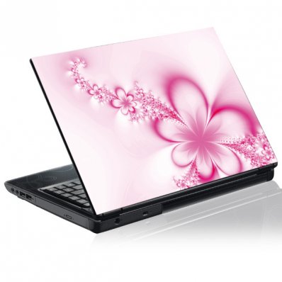 Laptop-Aufkleber Blume