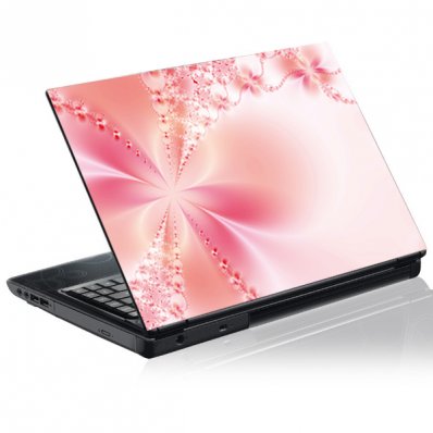 Laptop-Aufkleber Blume