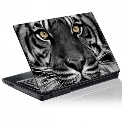 Laptop-Aufkleber Tiger