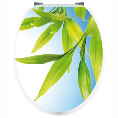 Leaves - Toilet Seat Decal Sticker