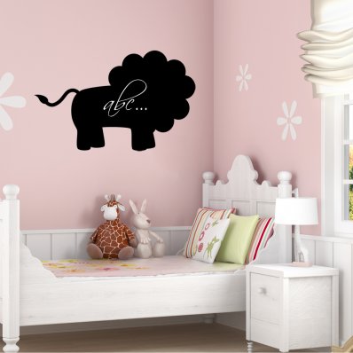 Lion - Chalkboard / Blackboard Wall Stickers