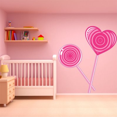 Lollipops Wall Stickers