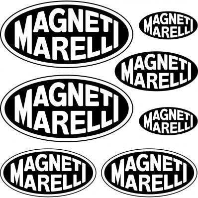 Magneti Marelli Aufkleber-Set