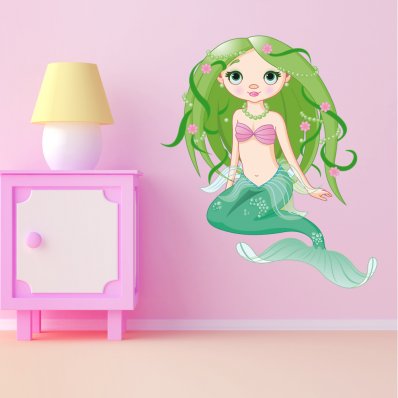 Mermaid Wall Stickers