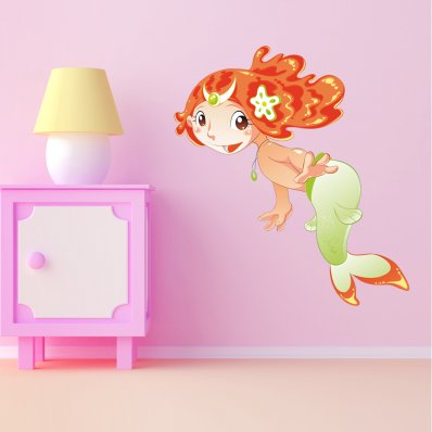 Mermaid Wall Stickers