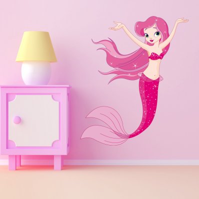 Mermaid Wall Stickers