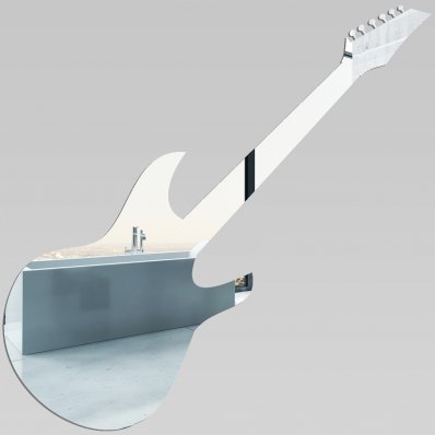 Miroir Acrylique Plexiglass Guitare