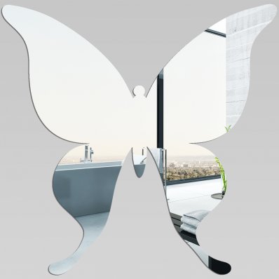 Miroir Acrylique Plexiglass Papillon 2