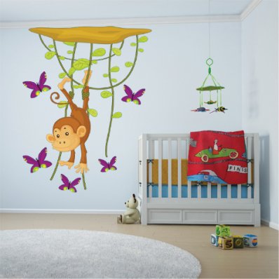 Monkey Wall Stickers