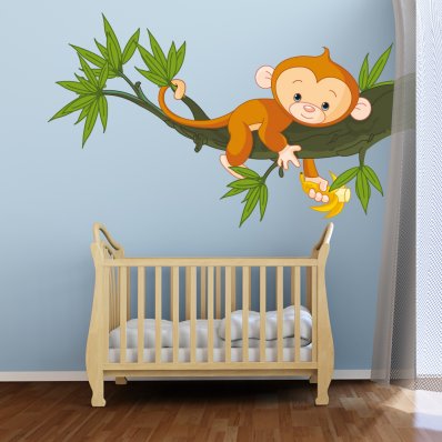 Monkey Wall Stickers