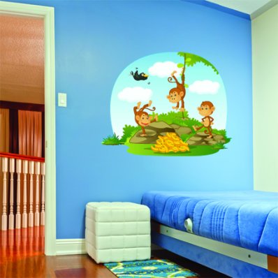 Monkeys Wall Stickers