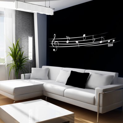 Musical Notes Wall Stickers