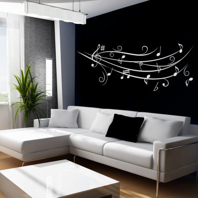 Musical Notes Wall Stickers