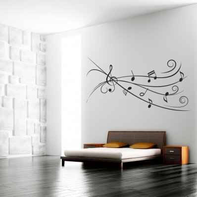 Musical Notes Wall Stickers