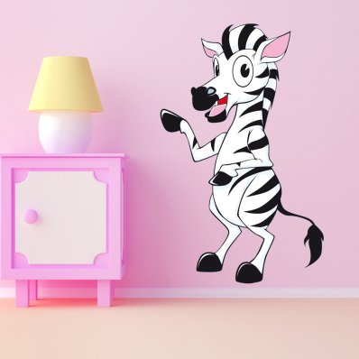 Naklejka ścienna Dla Dzieci - Zebra