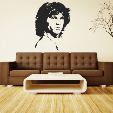 Naklejka ścienna - Jim Morrison