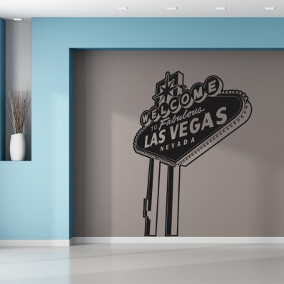 Naklejka ścienna - Las Vegas