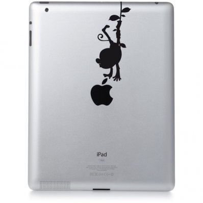 Naklejka na iPad 2 - Małpa