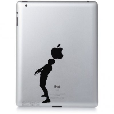 Naklejka na iPad 3 - Ktoś