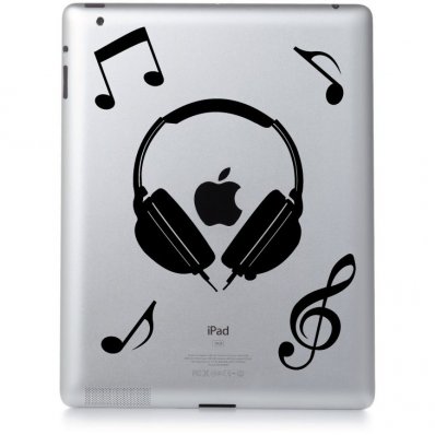 Naklejka na iPad 3 - Music