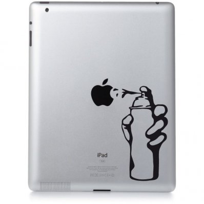 Naklejka na iPad 3 - Spray