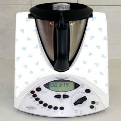 Naklejka Thermomix TM 31 - Deszcz Serduszek