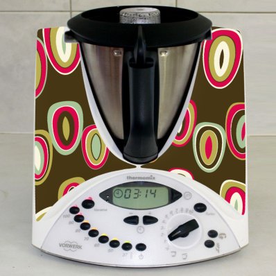 Naklejka Thermomix TM 31 - Kółka Abstrakcja