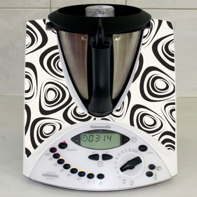 Naklejka Thermomix TM 31 - Kółka Abstrakcja