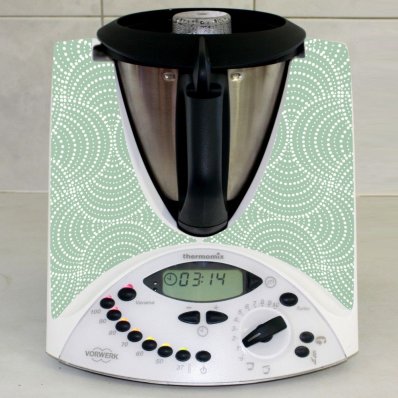 Naklejka Thermomix TM 31 - Kółka Abstrakcja