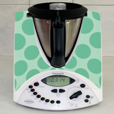 Naklejka Thermomix TM 31 - Kółka Abstrakcja