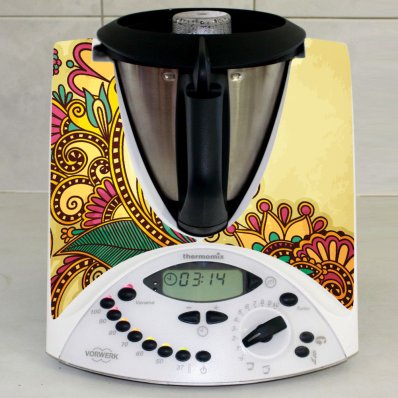 Naklejka Thermomix TM 31 - Kwiaty