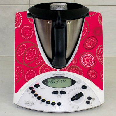 Naklejka Thermomix TM 31 - Motyw Kwiatowy