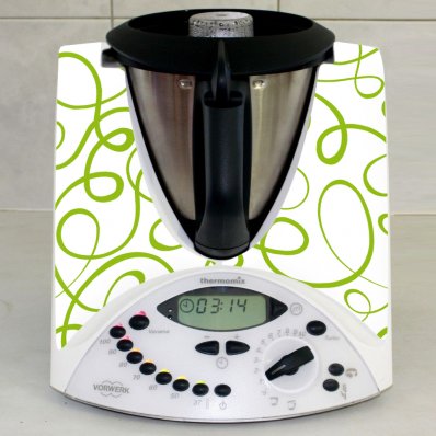 Naklejka Thermomix TM 31 - Motyw Kwiatowy