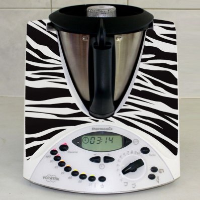 Naklejka Thermomix TM 31 - Zebra