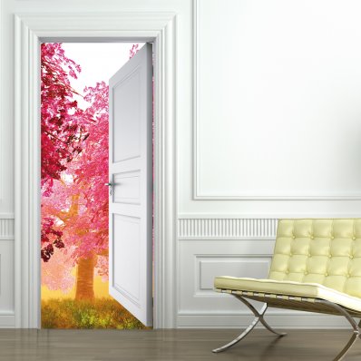 Nature Door Stickers