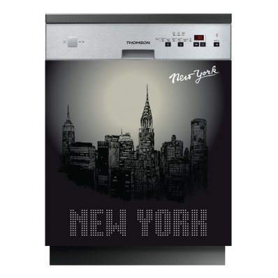 New York - Dishwasher Cover Panels