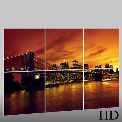 New York - Triptych Forex Print