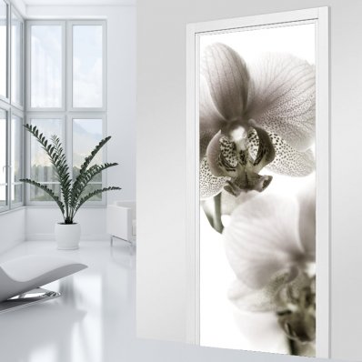 Orchid Door Stickers