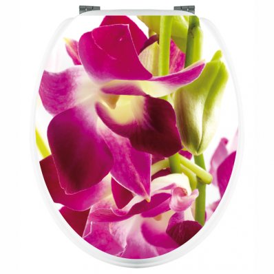 Orchid - Toilet Seat Decal Sticker