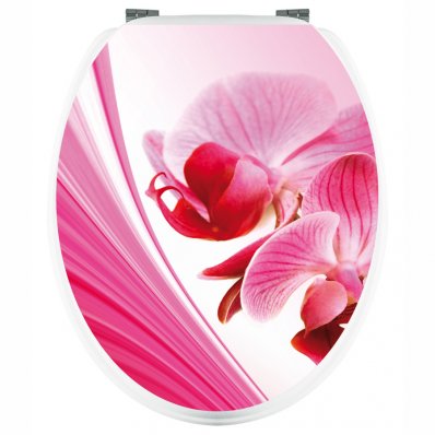 Orchid - Toilet Seat Decal Sticker