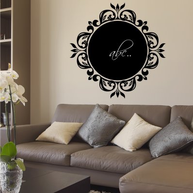 Ornament - Chalkboard / Blackboard Wall Stickers