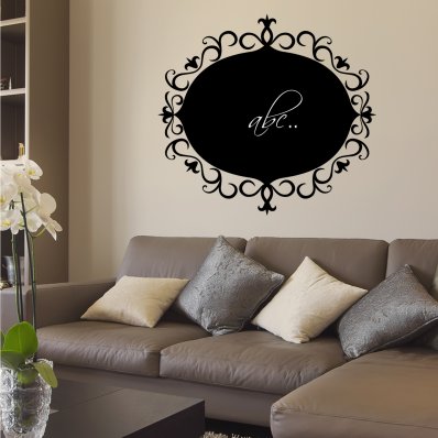 Ornament - Chalkboard / Blackboard Wall Stickers