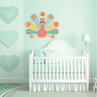 Peacock Wall Stickers