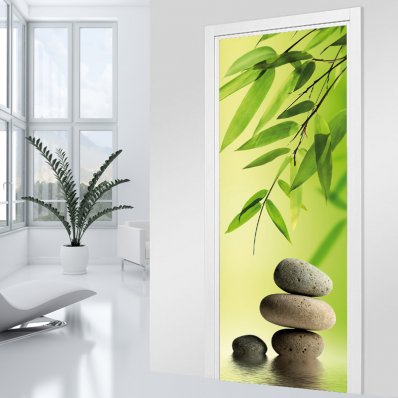 Pebbles Door Stickers