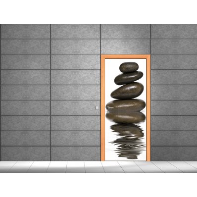 Pebbles Door Stickers